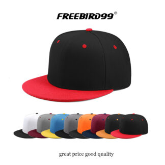 FREEBIRD99 flat brim flat bill snapback cap