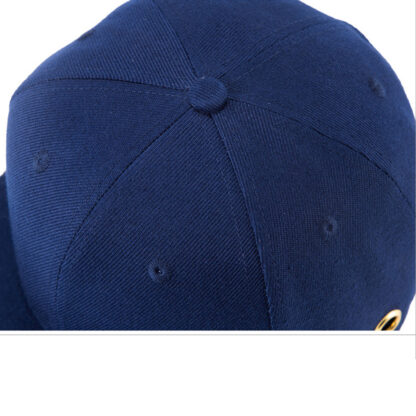 FREEBIRD99 flat bill flat brim snapback hat blue detail image 04