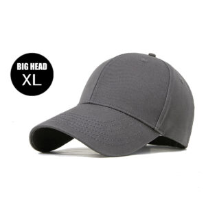 FREEBIRD99 structured solid color baseball cap for big head