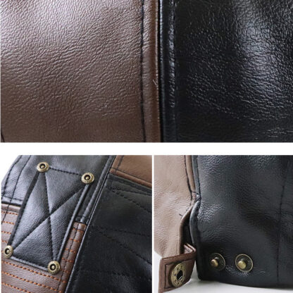 FREEBIRD99 leather flat cap 16270 leather